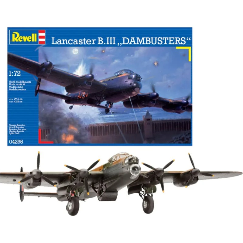Revell Lancaster B.III Dambusters 1:72 Level 5