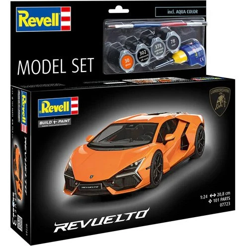 Revell Lamborghini Revuelto 1:24 Byg & Mål Niveau 3
