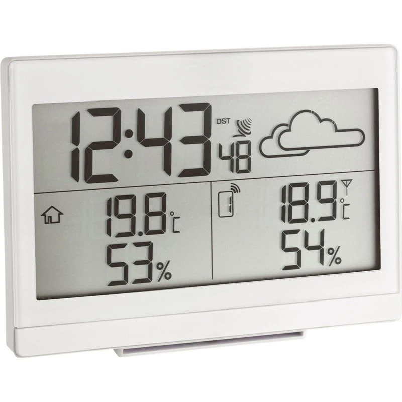 TFA CASA Vejrstation – Temperatur, Fugtighed & Alarm