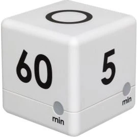 TFA Cube Timer Æggeur Hvid
