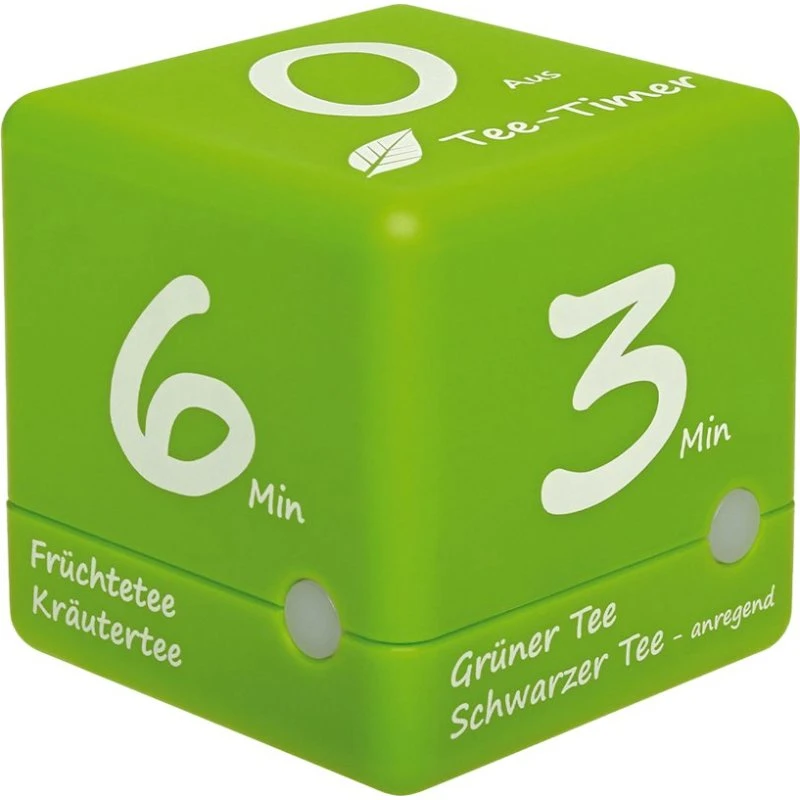 TFA Cube Timer Æggeur Lysegrøn