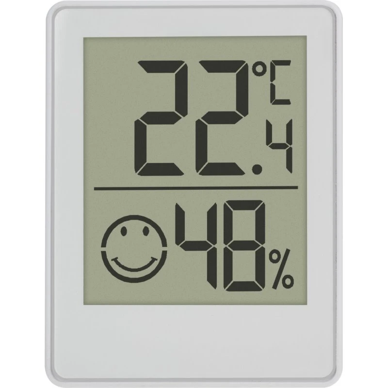 TFA 30.5039.02 Digitalt Thermo Hygrometer, Hvid