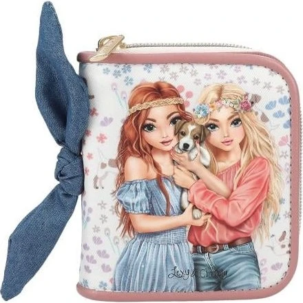 TOPModel Pung Velo Fleur Rosa, 22x11x2cm
