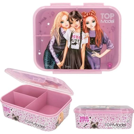 TOPModel Madkasse Rebel Kitty med 3 rum