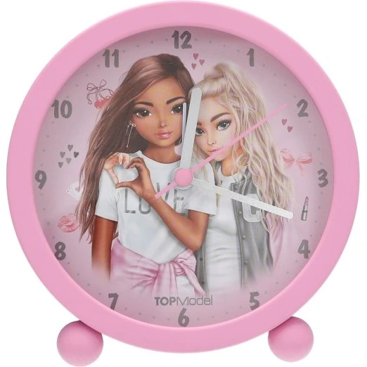 TOPModel Vækkeur MY BFF - Pink, Rundt Design