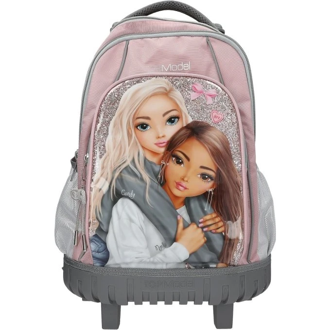 TOPModel MY BFF Trolley Rygsæk Pink-Grå 50x34x24 cm