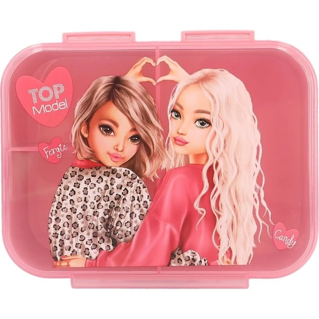 TOPModel Madkasse LEOHEART Pink Leopardprint