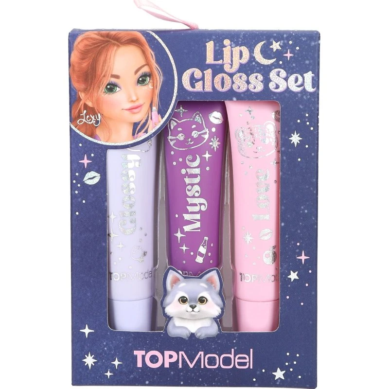 TOPModel Beauty and Me Lipgloss 3-pak, 8 ml hver