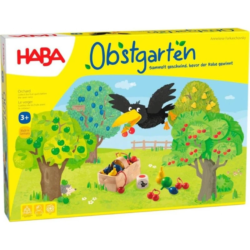 HABA Kragespillet - Frugthaven, 3+ år