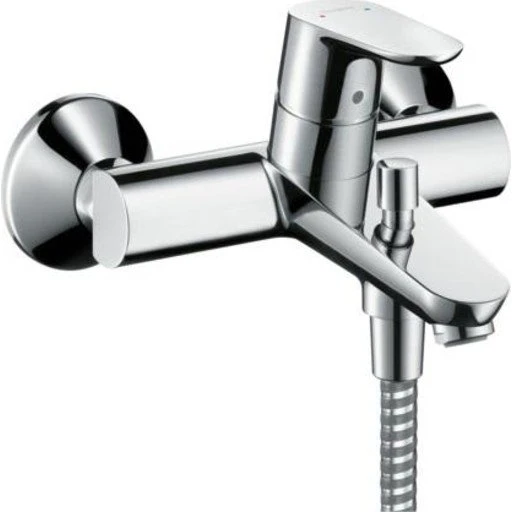 Hansgrohe Focus 1-grebs kar- og brusearmatur, krom
