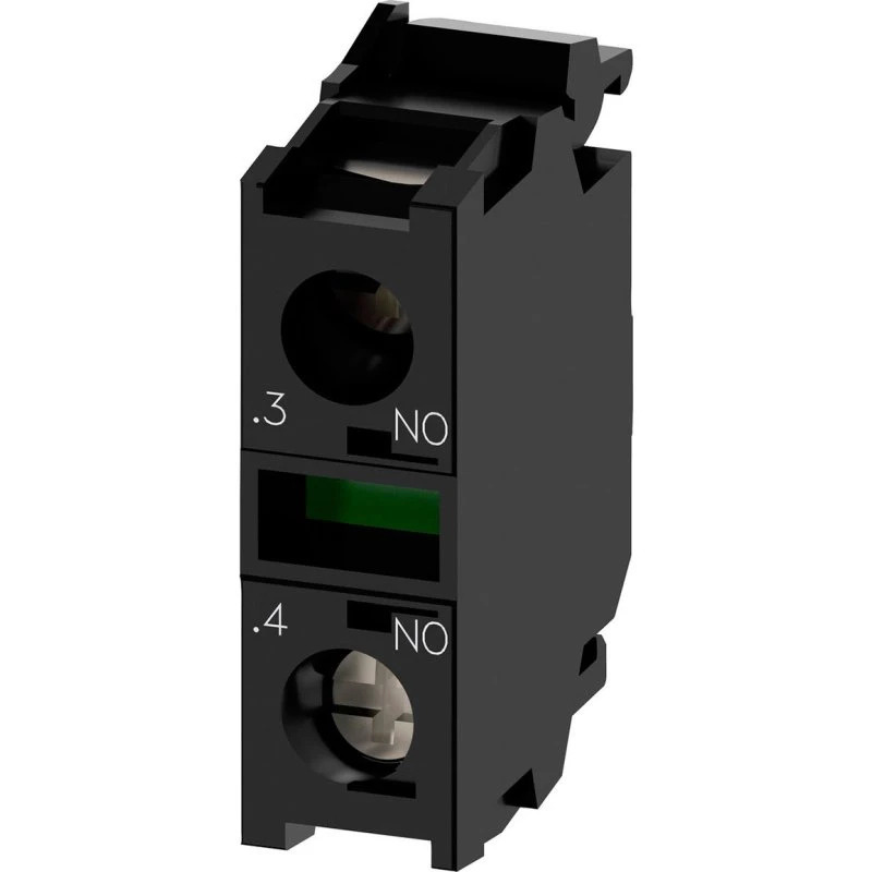 Siemens Kontaktmodul 1NO, 1 Kontakt, Skrueterminal
