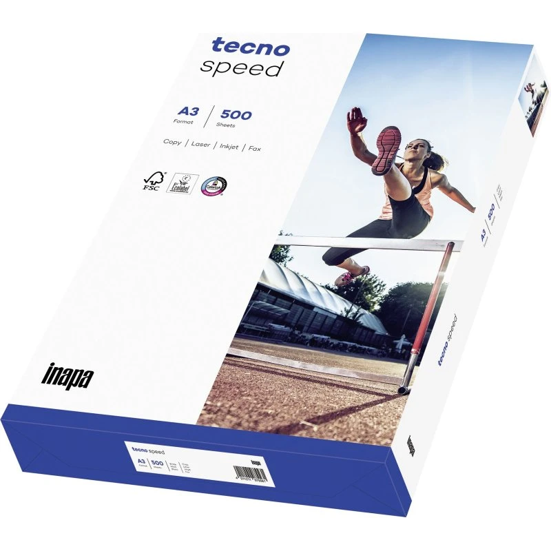 Inapa-tecno Speed Printpapir A3 80g/m² 500 Ark