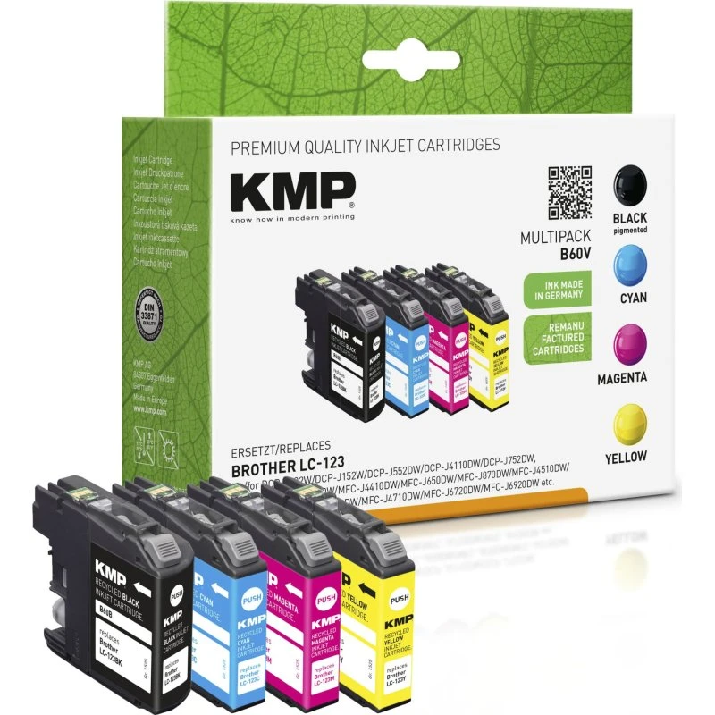 KMP MULTIPACK B60V 4 Farver 600 Sider