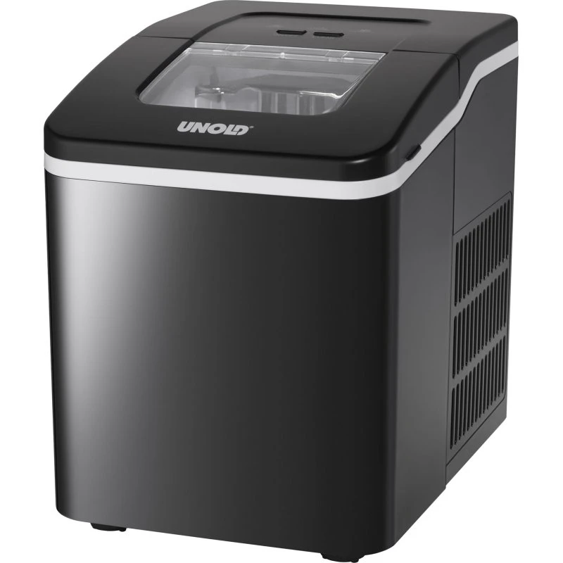 Unold 48935 Isterningsmaskine, Sort, 1,6 L