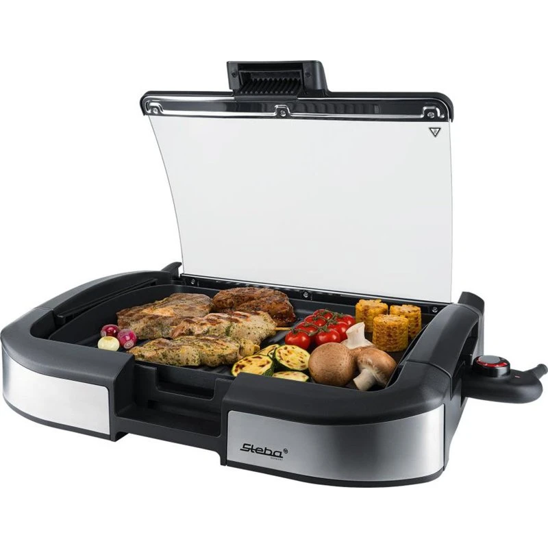 Steba VG195 Bordgrill 2200W, Sort, Non-Stick