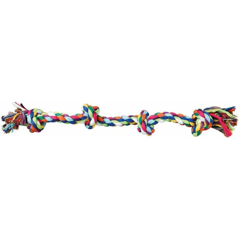 Trixie Hundelegetøj Reb med 4 knuder 54 cm