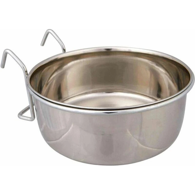 Trixie 5496 Foder- og vandskål 900 ml rustfri stål