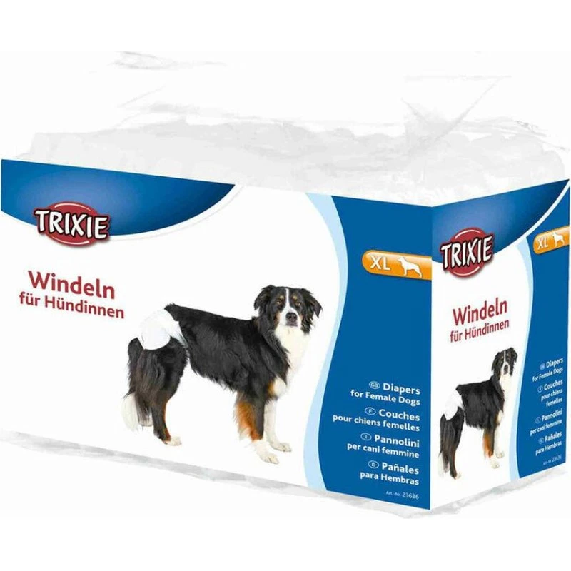 Trixie Hundeble XL, 12 stk, hvid