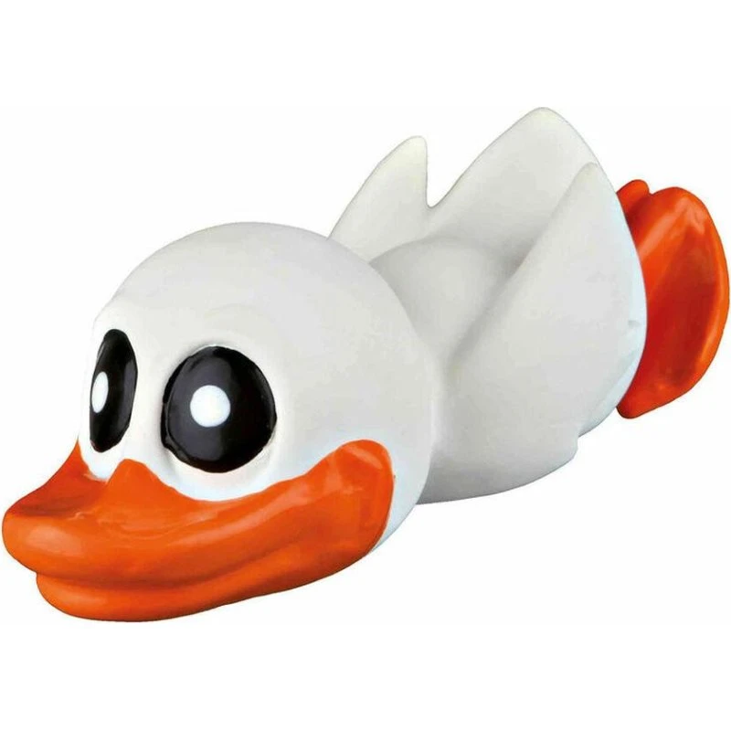 Trixie And! Hundelegetøj med lyd, 13 cm, orange/hvid