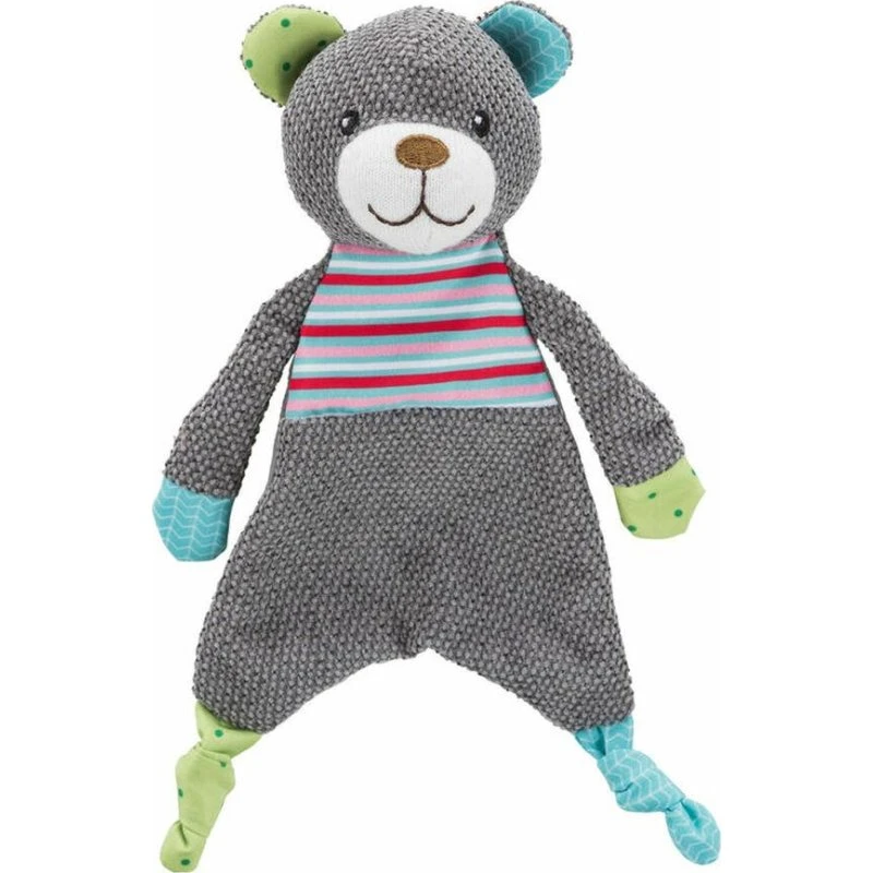 Trixie Plys Bjørn 28 cm med Papir-Crunch
