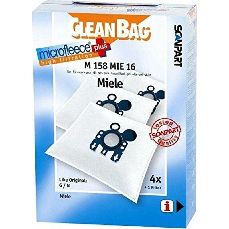Scanpart Cleanbag M158 MIE 16 G/N, 4 stk.
