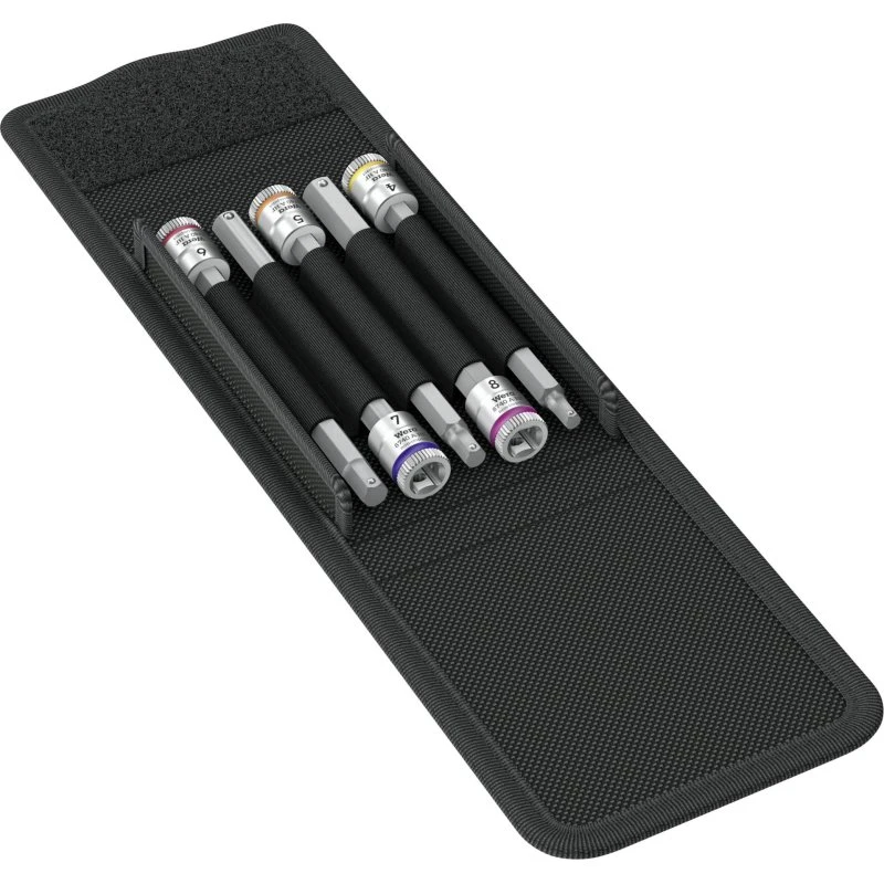 Wera 8740 HF 1 Topnøglesæt 1/4" 5 stk (Hex)