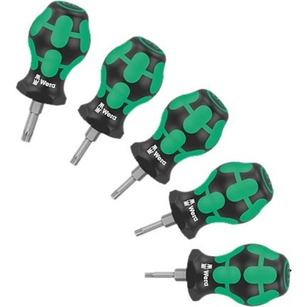 Wera Kraftform Plus Series 300 Stubby Set TX1, 5 dele