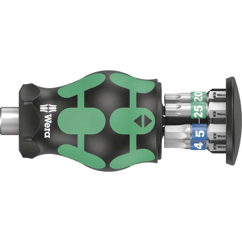 Wera Kraftform Kompakt Stubby Magazin 3, 6 dele