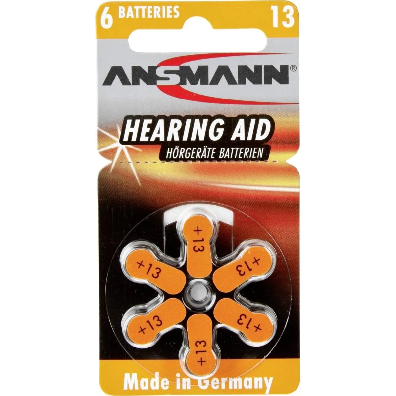 Ansmann Batteri PR48 (type 13) – 6 stk.