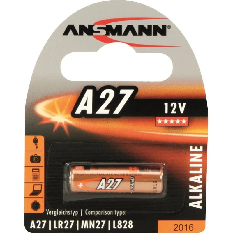 Ansmann 27A 12V alkalisk batteri