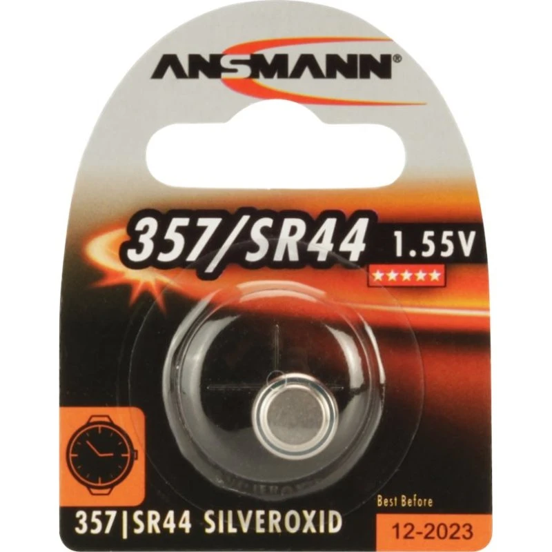 ANSMANN SR44 Sølvoxidbatterier, 158 mAh