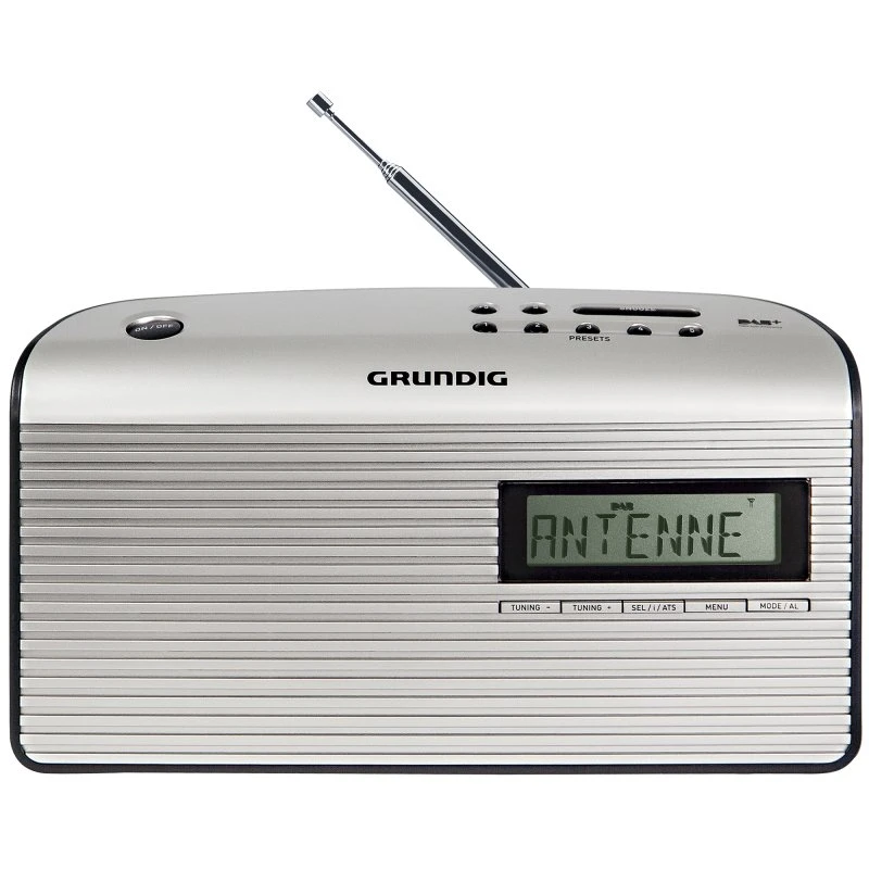 Grundig Music 7000X DAB+ BP Bærbar Radio Sølv