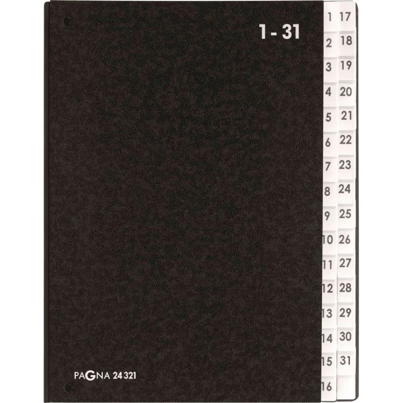 Pagna Sort Klassificeringsmappe 32 Rum