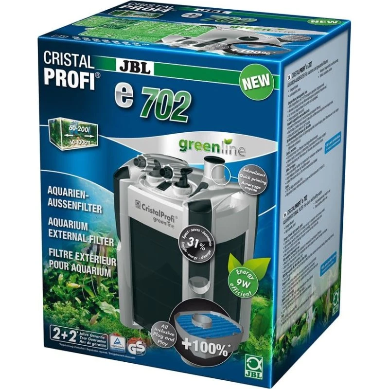 JBL CristalProfi e702 Greenline Udvendigt Filter 60-200L