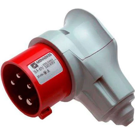Mennekes CEE Vinkelstikprop 5-pol 16A 400V IP44