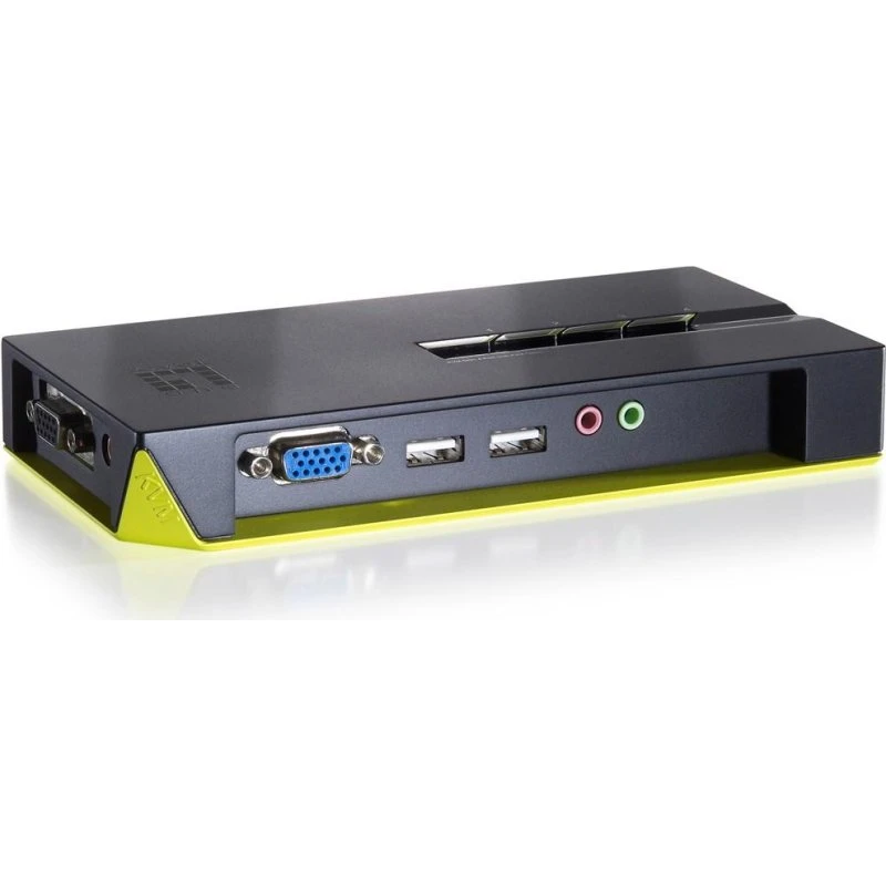 LevelOne KVM-0421 4-port USB VGA med lyd