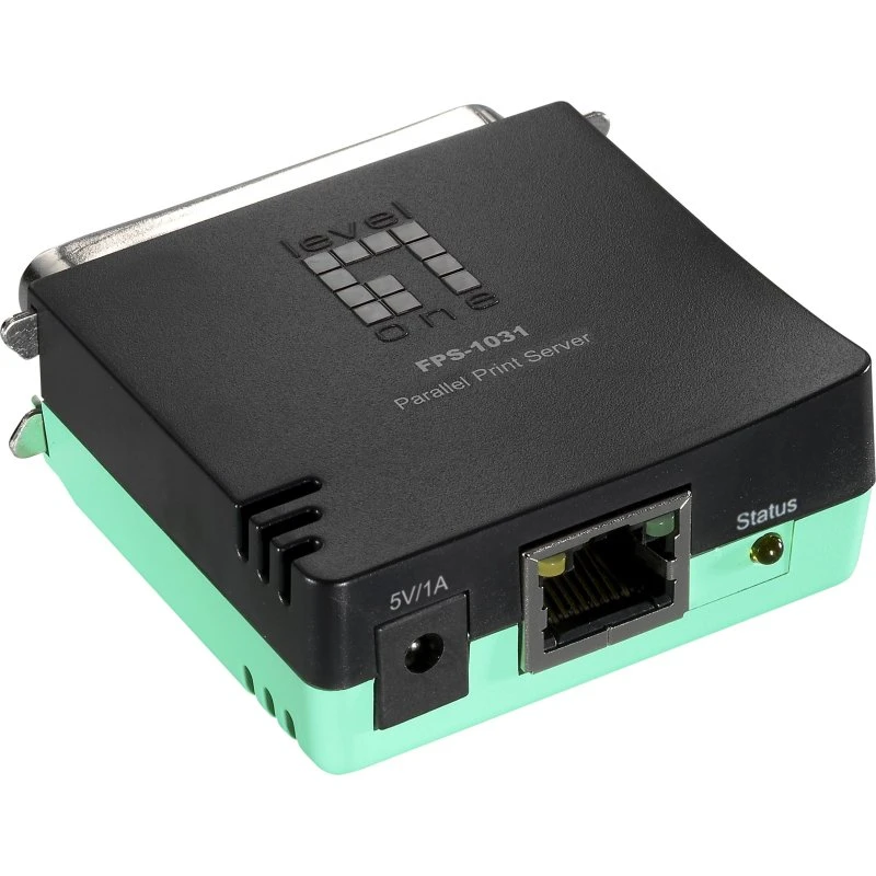 LevelOne FPS-1031 Parallel Udskriftsserver 10/100 Mbps