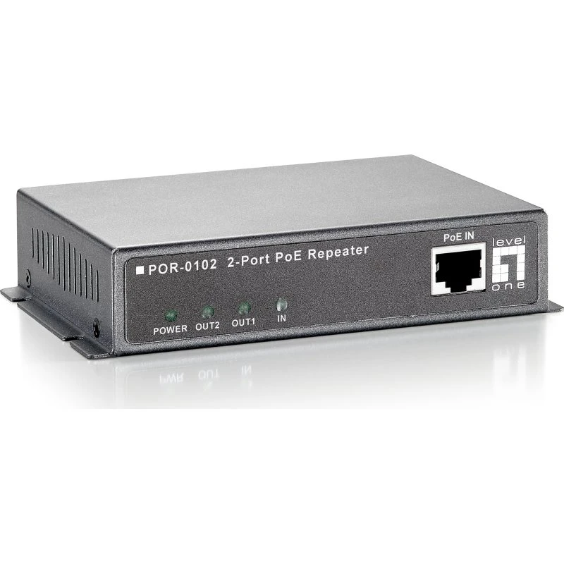 LevelOne POR-0102 2-Port PoE Repeater