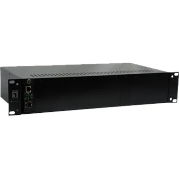 LevelOne CVH-2000 14-Slot Media Converter Chassis, rackmonterbar