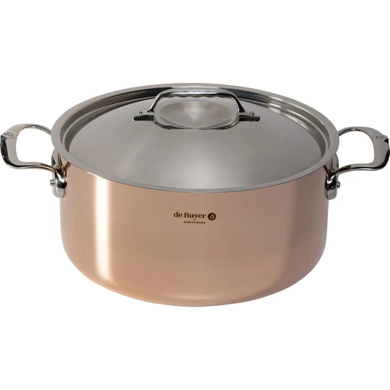 De Buyer Prima Matera Saucepot 28 cm Kobber/Stål