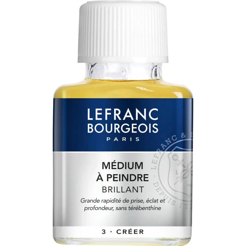 Lefranc Bourgeois Farveløs Maling Medium 75 ml