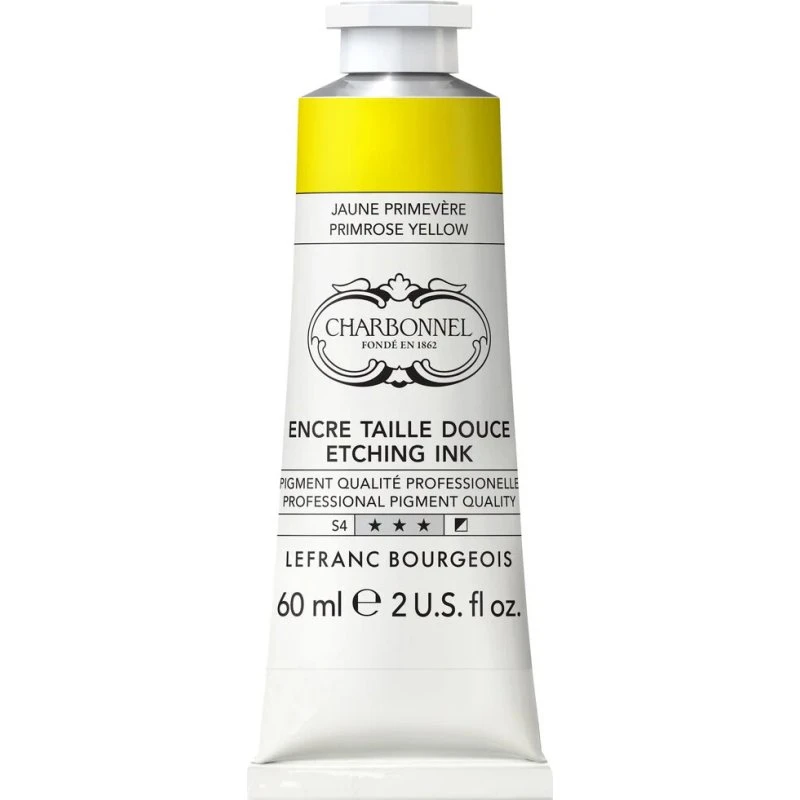 Charbonnel Etching Ink Tryksværte Primrose Yellow 60 ml
