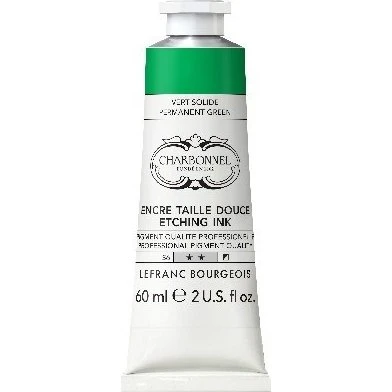 LB Charbonnel Etching Ink Permanent Green 60ml