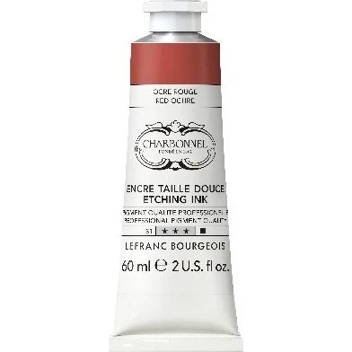 Charbonnel Etching Ink Red Ochre 60ml
