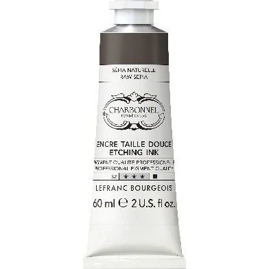 LB Charbonnel Etching Ink Raw Sepia 60ml