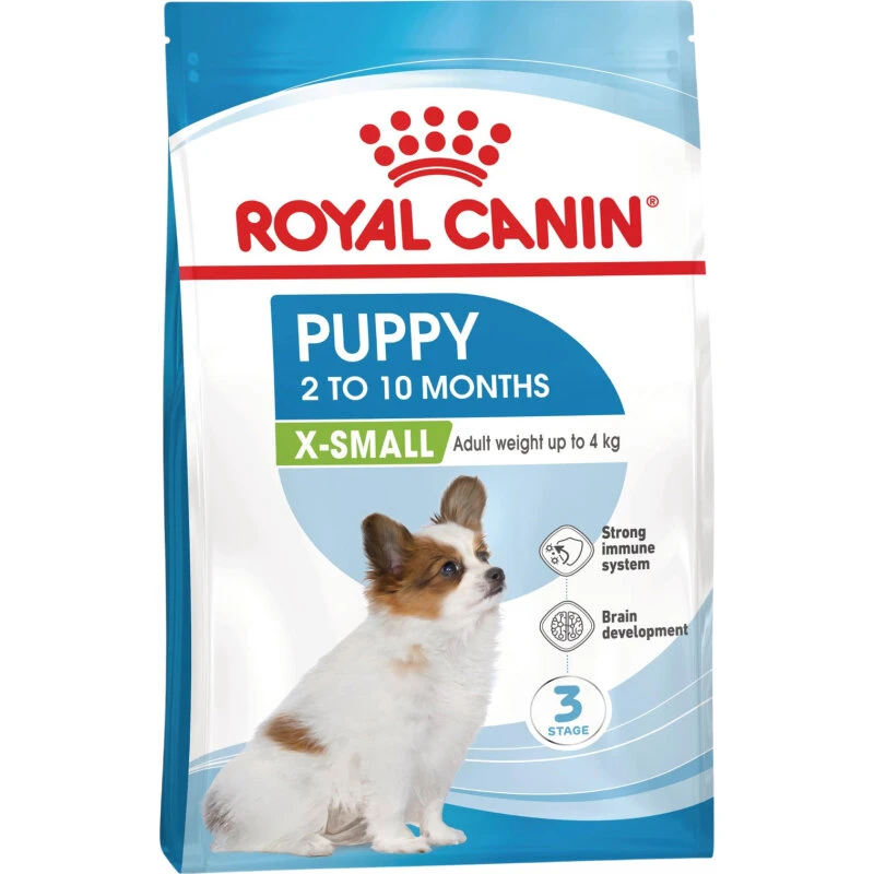 Royal Canin X-Small Puppy 1,5 kg (voksenvægt op til 4 kg)