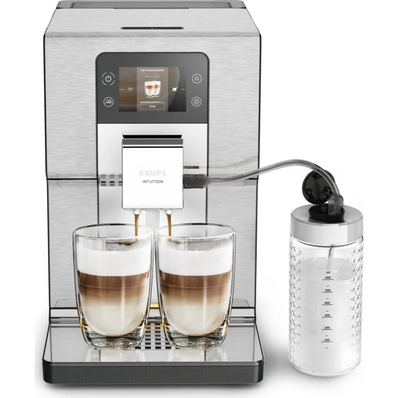Krups Intuition Experience+ EA877D10 Fuldautomatisk Kaffemaskine 3L Sort