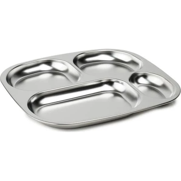ThermoBaby 4-fack bricka, BPA-fri, rostfri stål