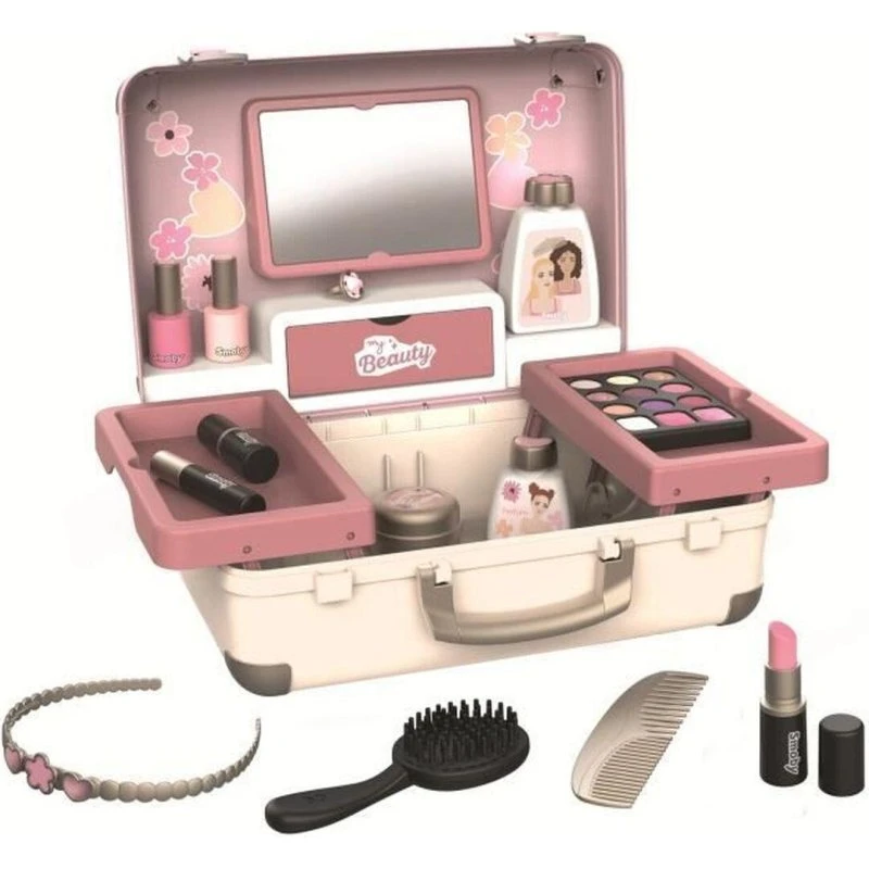 Smoby My Beauty Kosmetikkuffert med 13 Tilbehør – 3+ år