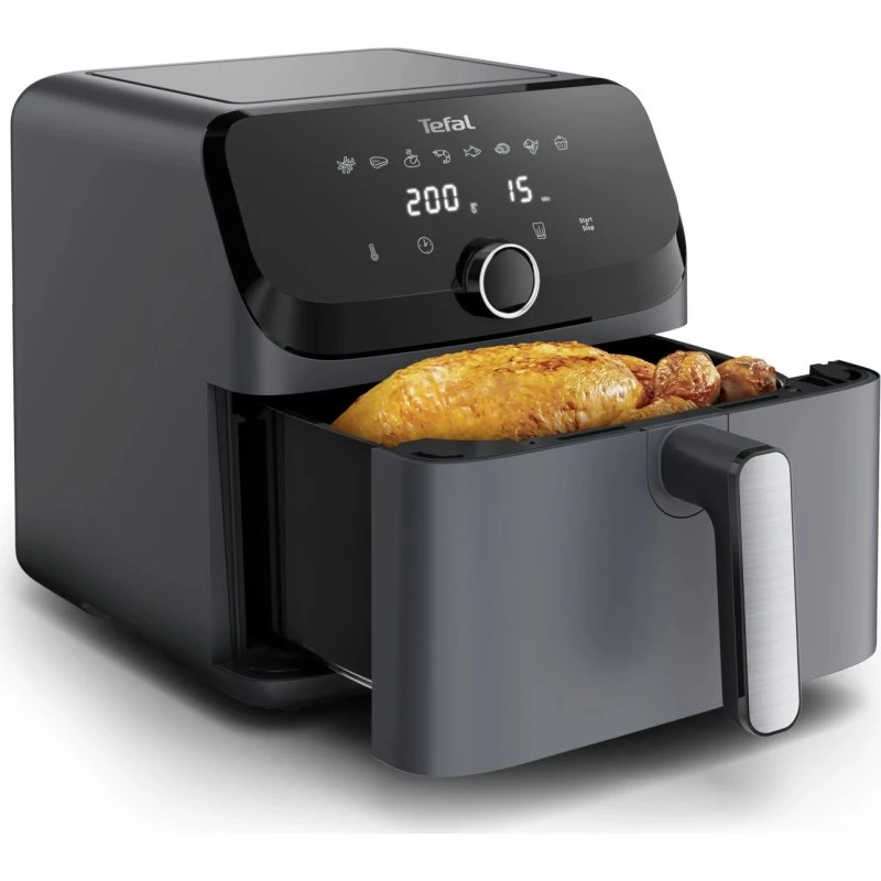 Tefal EY 855 B Easy Fry Mega Airfryer 7,5L Sort
